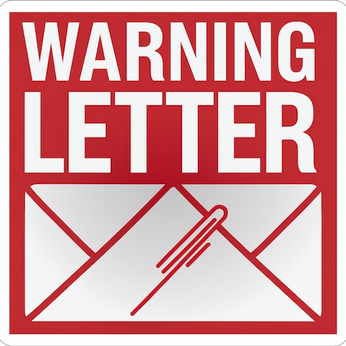 Warning Letter